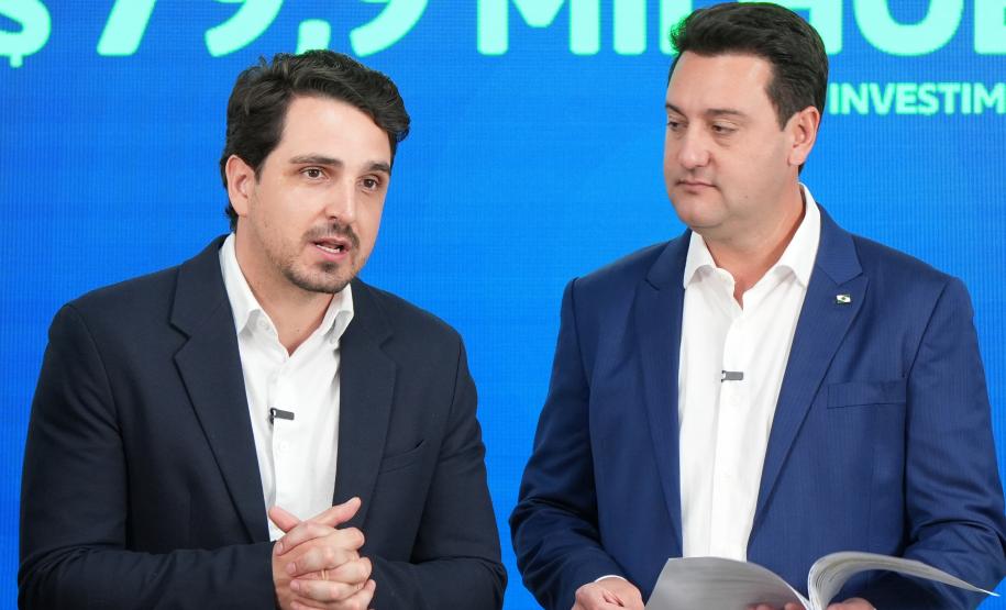 Governador libera investimento do projeto do Asfalto Novo Vida Nova em Irati do Paraná Projetos e Secretaria do Planejamento