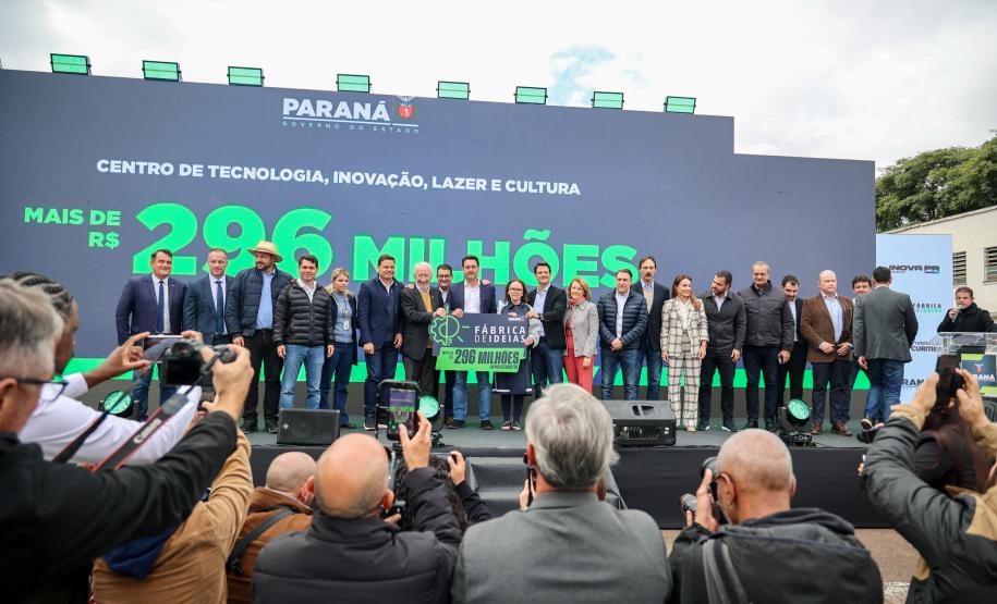"Fábrica de Ideias vai levar o Paraná para vanguarda da tecnologia", afirma Ratinho Junior
