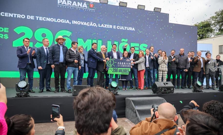 "Fábrica de Ideias vai levar o Paraná para vanguarda da tecnologia", afirma Ratinho Junior