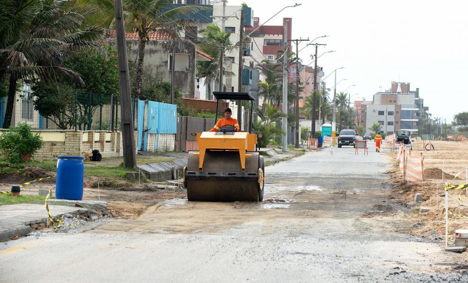 Obras em Pontal do Paraná