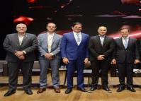 (da esq para dir): Jayme Macedo/Executivo da ONS; Cleicio Martins/Presidente CGT Eletrobras, André Pepitone/Diretor Financeiro Itaipu, Sandro Vieira/Superintendente Supen e Sandoval Feitosa/Presidente Aneel